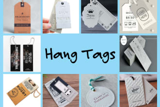 design clothing labels or tags of your brand