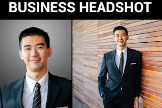 create professional business headshot from your photo