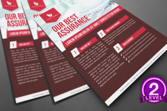 design stylish and clean corporate and busines flyers