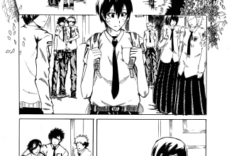 draw manga or comic page from your script