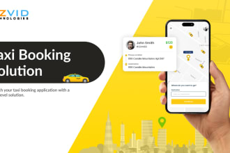 develop custom taxi booking app like uber, chauffeur, limousine, track driver