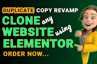 design, redesign, copy, clone, recreate, build and revamp wordpress website