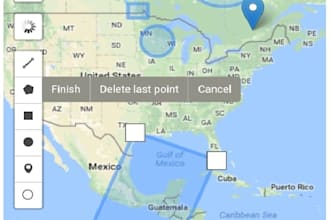 develop android mapping application