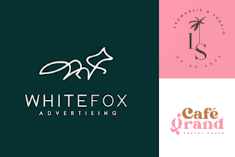 design a luxury signature logo wedding monogram emblem