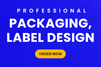 create product packaging and label design