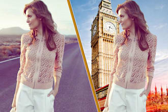graphic designer and photo edit