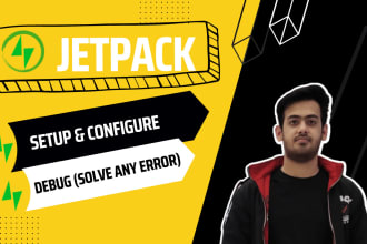 install and setup jetpack plugin according to your requirements