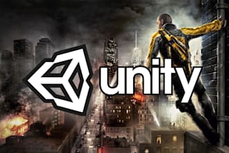 develop or fix 2d or 3d game in unity engine