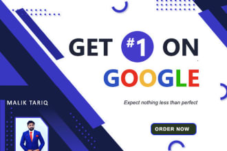top rank your website on google 1st page with SEO