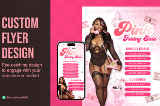 design an attractive banner, flyer, or poster for your business or event