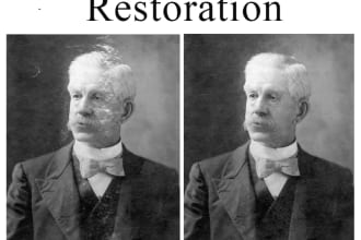 do amazing photo restoration in 24 hrs