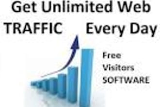 get you unlimited asian traffic to your website url or blog everyday