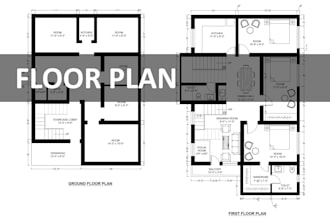 create 2d floor plans for your home, office, interior space