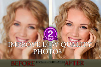 sharpen, unblur, deblur and improve quality photo