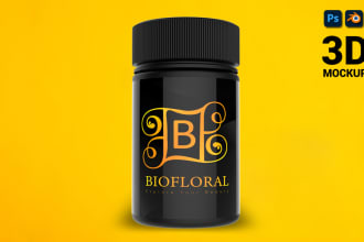 rendering 3d product modeling and realistic 3d mockup design