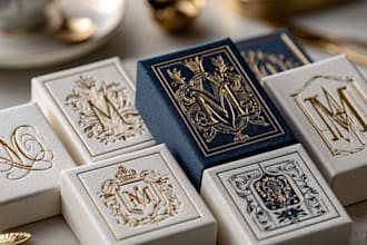 create a custom monogram for weddings and events