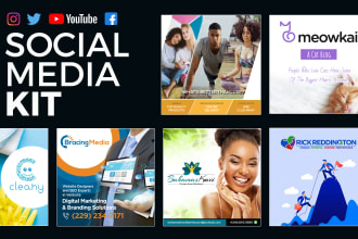 create a unique social media kit for you