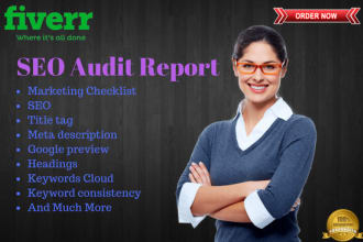 make SEO audit report for high google ranking