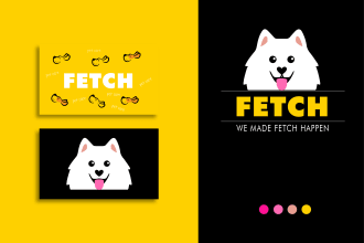 design modern pet, dog, cat, or animal cartoon mascot logo