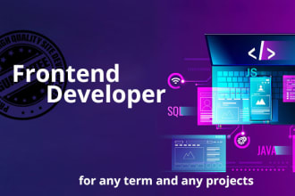 build any website web, frontend, framer, wordpress development