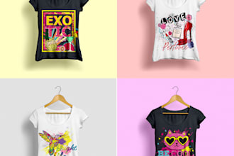 do creative graphic tee shirt designs