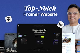 build a professional framer website