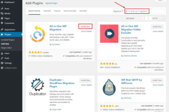 migrate move transfer wordpress website to any hosting