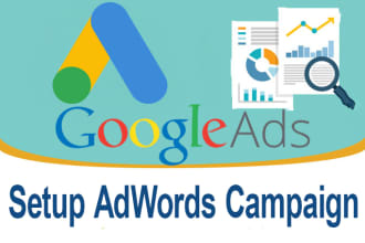 setup, manage and optimize google ads campaign