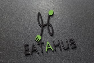design restaurant logo food or fast food or cafe