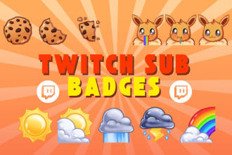 create custom sub badges for you