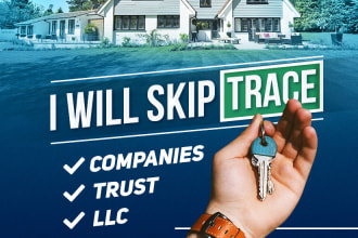 skip trace llc trust and companies