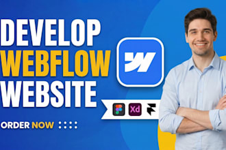 develop a modern webflow website, figma to webflow developer