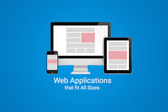 develop a website or web application for your business