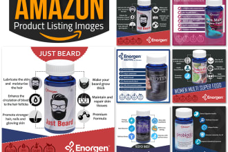 do amazon product photos, images, infographics design