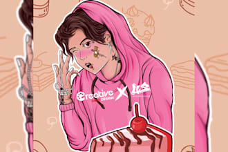 create a cute cartoon