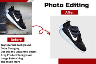 product photo editing photo retouching and enhancement