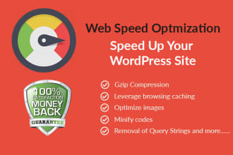 do wordpress speed optimization and increase google page speed