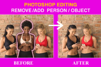 photoshop picture, add remove person, people, object from photo