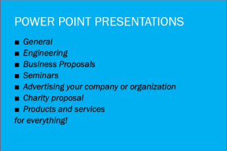 do modern ppt presentations and template design for you