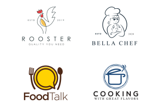 do attractive restaurant bakery cafe or food logo