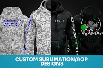 do all over sublimation hoodie, t shirt, sweatshirt design