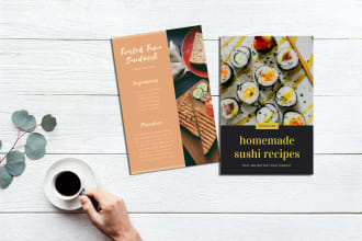design an amazing, modern recipe card