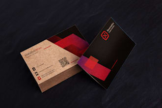 design your awesome business card and letterhead