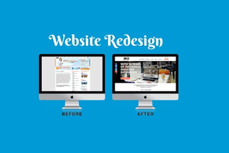 redesign wordpress website or wordpress customization
