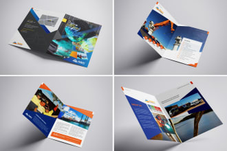 design a corporate brochure for your service