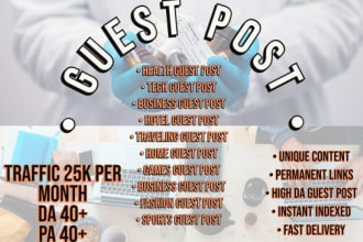 do health guest post at da 40 with the permanent dofollow link
