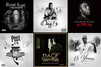 design a mixtape cover or album cover