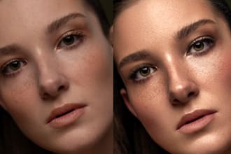high end photo retouching and photoshop editing