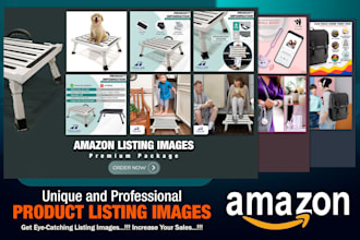 design amazon product listing images