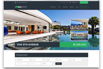 create real estate website in wordpress